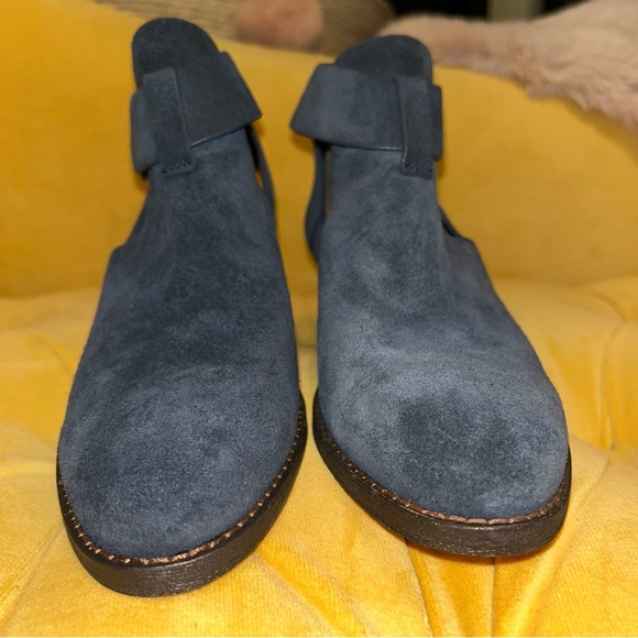 Splendid denim blue suede booties - Picture 7 of 14